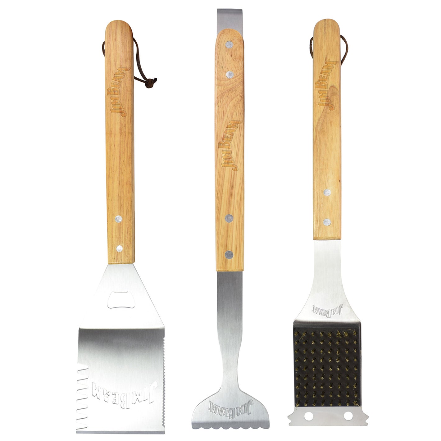 Jim Beam 3 Piece Bbq Tool Set
