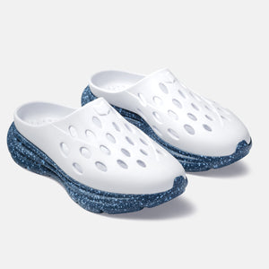 Revive OB-White/Indigo Speckle Shoe