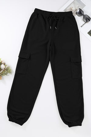 Waffle Text Cargo Pocket