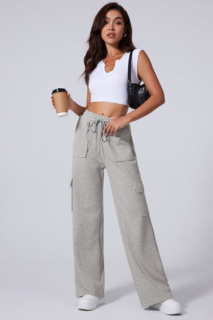 High Waist Pocket Sweats