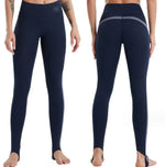 Kb Striped Leggings - NAVY