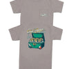 Keep Em On Ice Pckt Tee - GREY