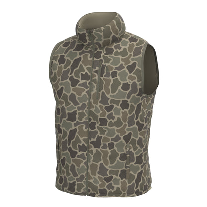 Duck Down Brush Camo Vest
