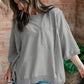 Chest Pocket Split Loose Tee