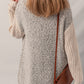 Color Block Side Pockets Cardigan