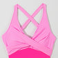 Tie Back Flared One Piece Swimsuit