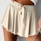 High Waist Lined Tennis Skorts