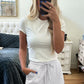 French Terry Mini Skort with Pockets