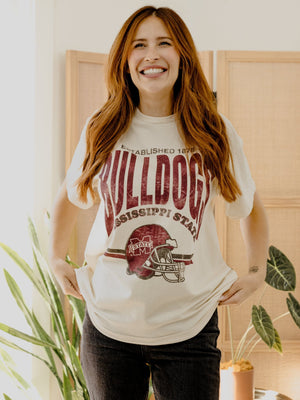 Mississippi State Helmet Tee