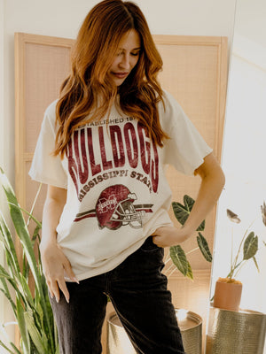 Mississippi State Helmet Tee