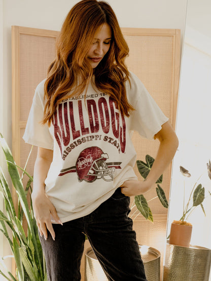 Mississippi State Helmet Tee