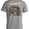 Skeleton Tailgate Season Tee - Granite