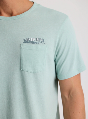 Lazy Tides Pocket Tee