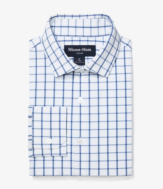 leeward no tuck dress shirt Black Solid | Leeward No Tuck | Men's Dress Shirt | Lightweight | Wrinkle-Free | Moisture Wicking