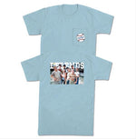 Legends Never Die Pckt Tee - LT BLUE