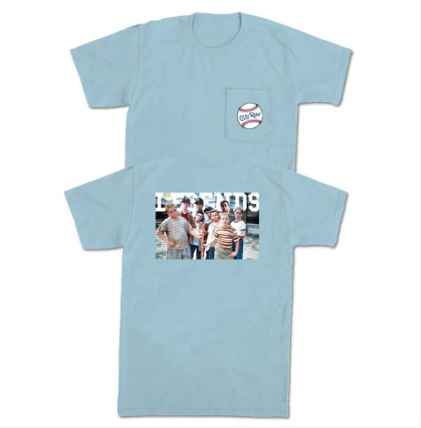 Legends Never Die Pckt Tee - LT BLUE