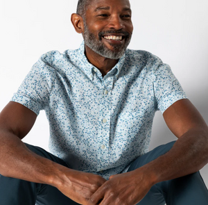 Brookvine Print Short Sleeve Linen