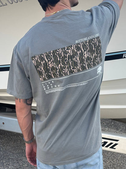 Old School Camo Bottomland Tee