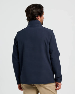 Men's Gridback Fleece Snap Pullover