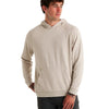 Men's Bamboo Lightweight Fleece Hoodie - Heather Desert Tan