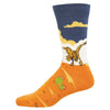 Velociraptor Socks - Blue