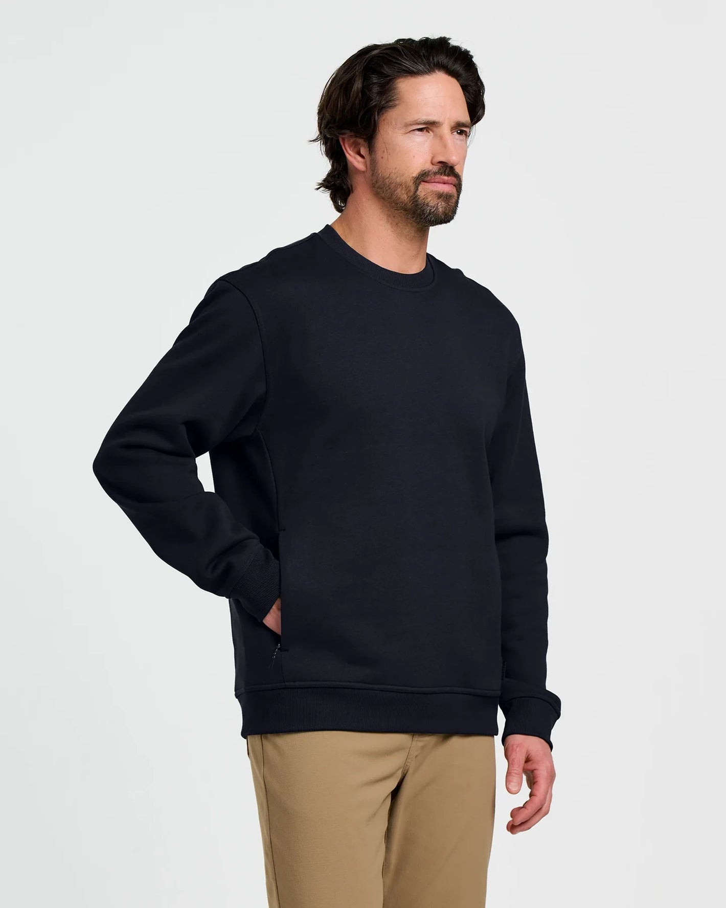 W- Bamboo Northcoast Fleece Crew