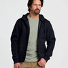 Men's Bamboo Northcoast Fleece Full Zip Hoodie - Black