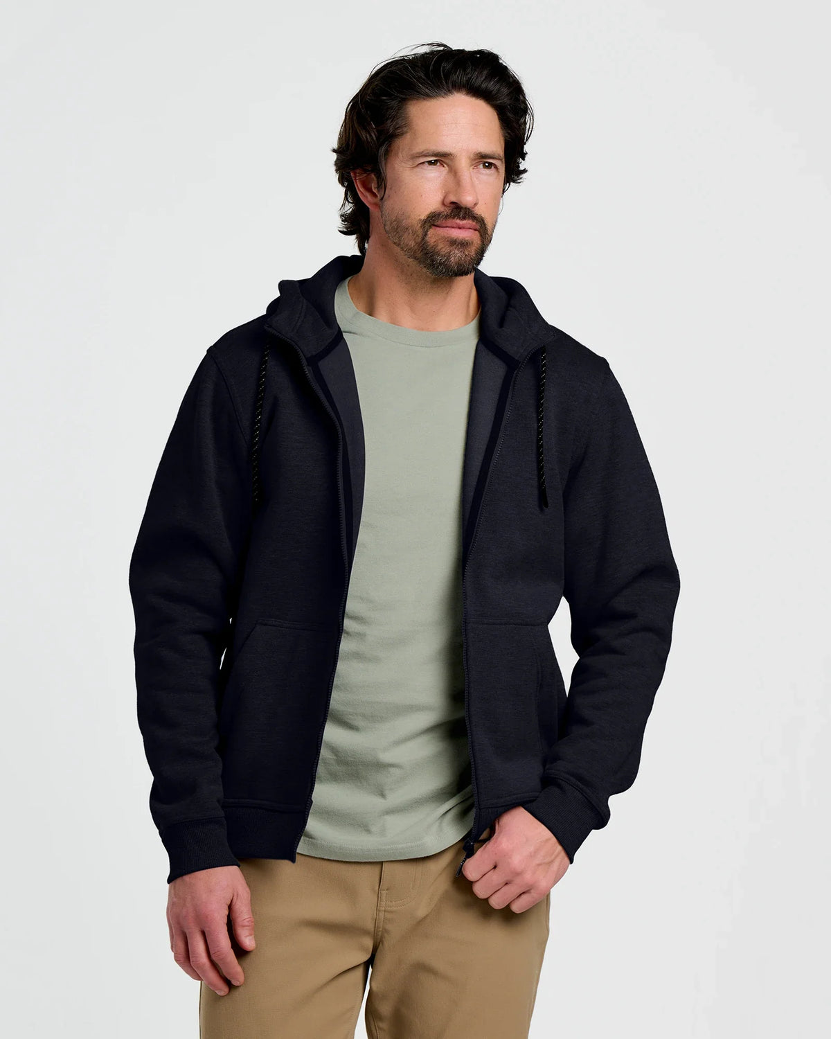 Men's Bamboo Northcoast Fleece Full Zip Hoodie