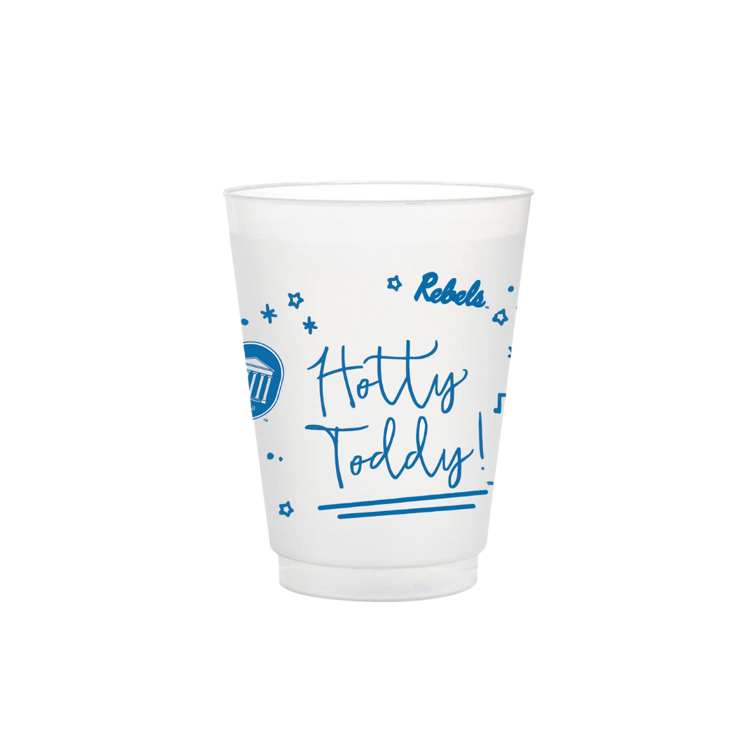 Ole Miss Frosted Flex Party Cups (8-Pack)