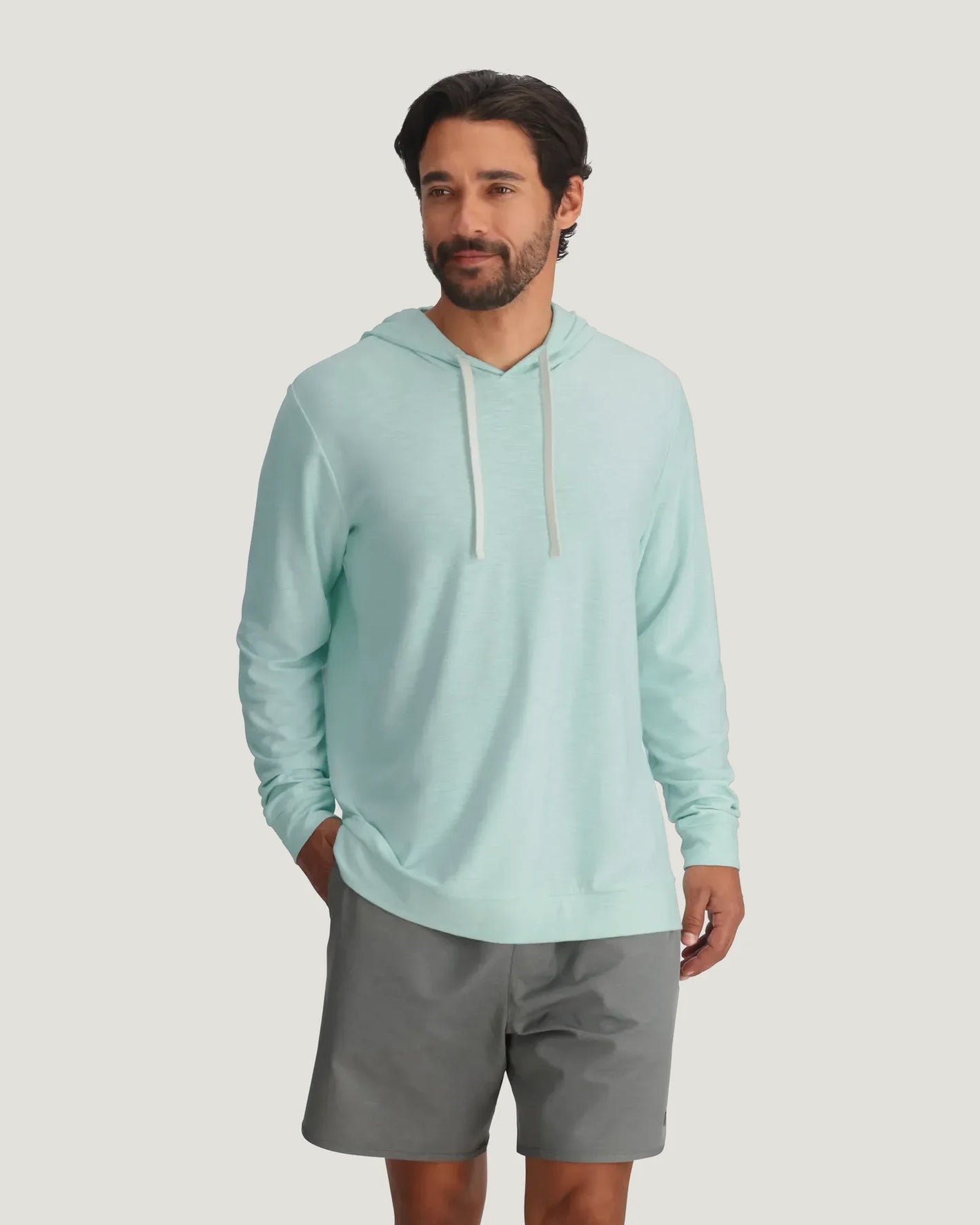 Men Bamboo Slub Hoodie II