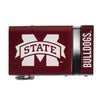 MS State Buckle - Maroon