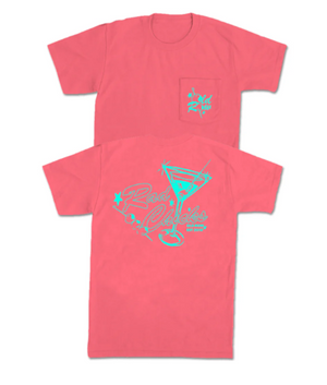 Martini Rad Chicks Pocket Tee