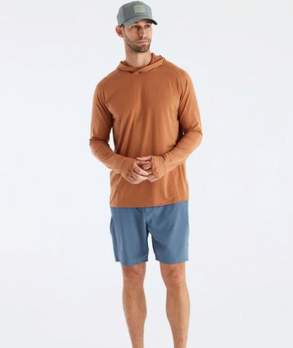 Mens Elevate Hoody - RUST