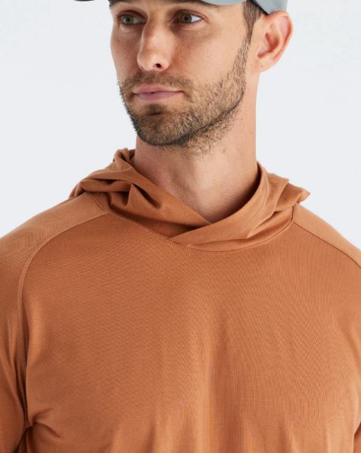 Mens Elevate Hoody - RUST