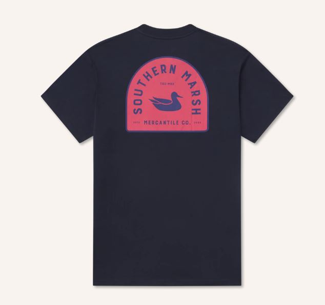 Mercantile Dome Tee - NAVY