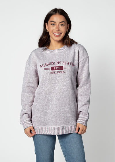 Miss State Sweatshirt - MERLOT