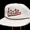 Mississippi State Rope Cap - CREAM