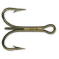 Mustad Classic Treble O'Shaughnessy fishing hook with bronze finish and three sharp points
