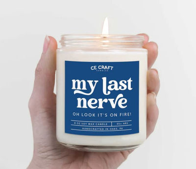 My Last Nerve Scented Candle - MARSHMLL