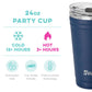 Navy Party Cup - NAVY