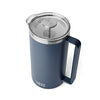 34 Oz French Press - Navy