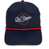 Neon Eagle Rope Cap - Navy