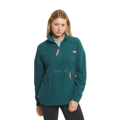 Ashton Marsupial Fleece Pullover-Dark Green