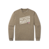 Seawash Sweatshirt-Fly Line - Dark Olive