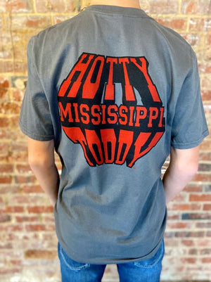 Ole Miss 3D Hotty Toddy - GRY/RED