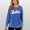 Ole Miss Campus Pullover - COBALT