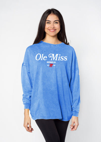 Ole Miss The Big Shirt - COBALT