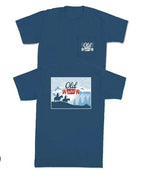 Outdoors Banquet Pckt Tee - NAVY