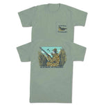 Outdoors Sportsman Pckt Tee - SAGE