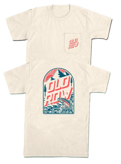 Outdoors Trout Mountain Tee - IVORY